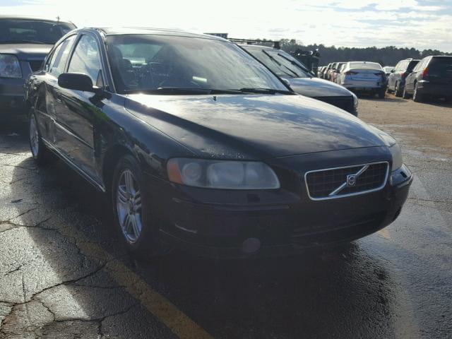 YV1RS592062518507 - 2006 VOLVO S60 2.5T BLACK photo 1