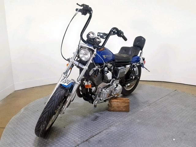 1HD1CHP15TY211272 - 1996 HARLEY-DAVIDSON XL1200 S BLUE photo 4