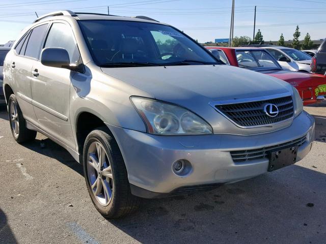 JTJHW31UX72022491 - 2007 LEXUS RX 400H BLUE photo 1