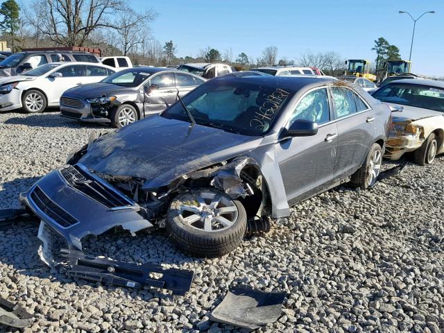 1G6AA5RA7D0154658 - 2013 CADILLAC ATS GRAY photo 2