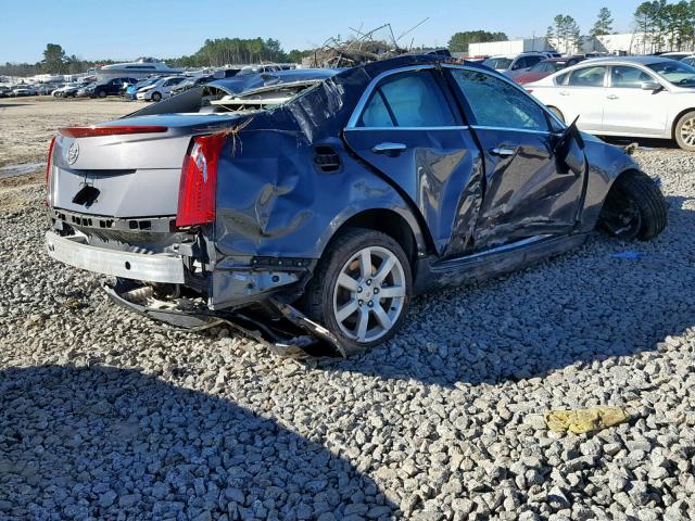 1G6AA5RA7D0154658 - 2013 CADILLAC ATS GRAY photo 4