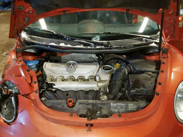 3VWRG3AG7AM031953 - 2010 VOLKSWAGEN NEW BEETLE Narıncı foto 7