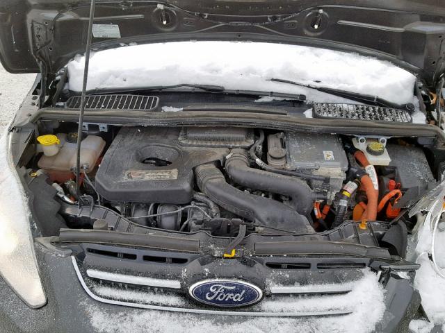 1FADP5CU7GL110423 - 2016 FORD C-MAX PREM GRAY photo 7