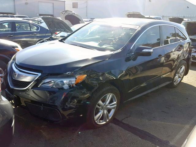 5J8TB3H34EL017818 - 2014 ACURA RDX BLACK photo 2