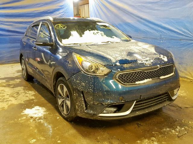 KNDCC3LC2J5108572 - 2018 KIA NIRO EX BLUE photo 1