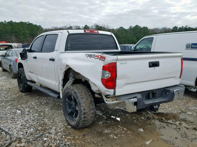 5TFDW5F19EX338931 - 2014 TOYOTA TUNDRA CRE WHITE photo 3