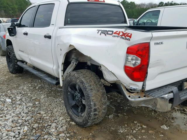 5TFDW5F19EX338931 - 2014 TOYOTA TUNDRA CRE WHITE photo 9