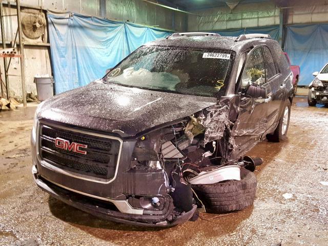1GKKVPKD9GJ239445 - 2016 GMC ACADIA SLE BLACK photo 2
