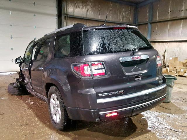 1GKKVPKD9GJ239445 - 2016 GMC ACADIA SLE BLACK photo 3