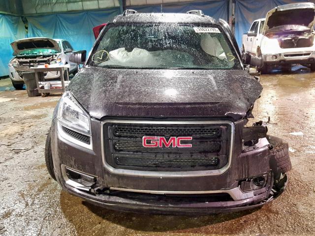1GKKVPKD9GJ239445 - 2016 GMC ACADIA SLE BLACK photo 9