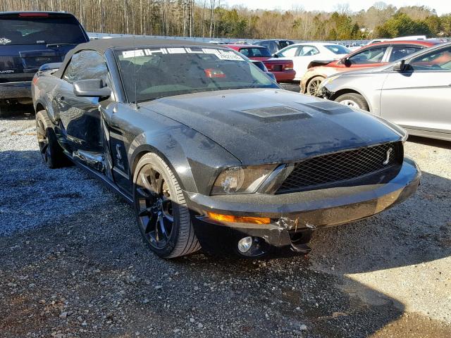 1ZVHT89S685152549 - 2008 FORD MUSTANG SH BLACK photo 1