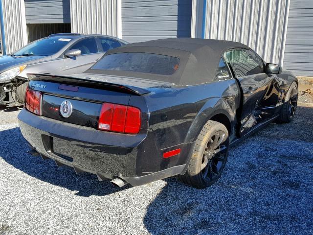 1ZVHT89S685152549 - 2008 FORD MUSTANG SH BLACK photo 4