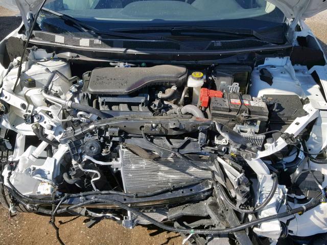 JN1BJ1CP6HW019085 - 2017 NISSAN ROGUE SPOR WHITE photo 7