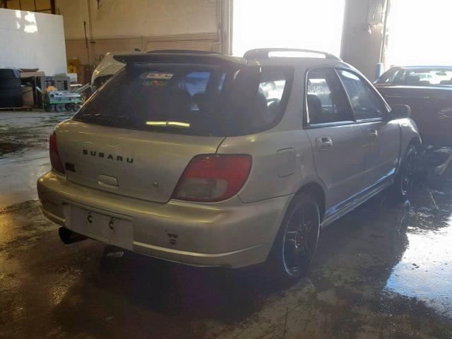 JF1GG29672G822596 - 2002 SUBARU IMPREZA WR SILVER photo 4