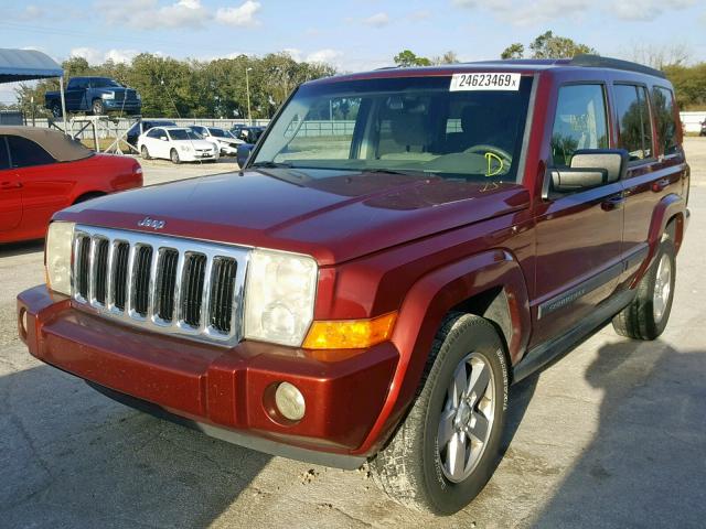1J8HH48K87C631217 - 2007 JEEP COMMANDER 栗色 照片 2