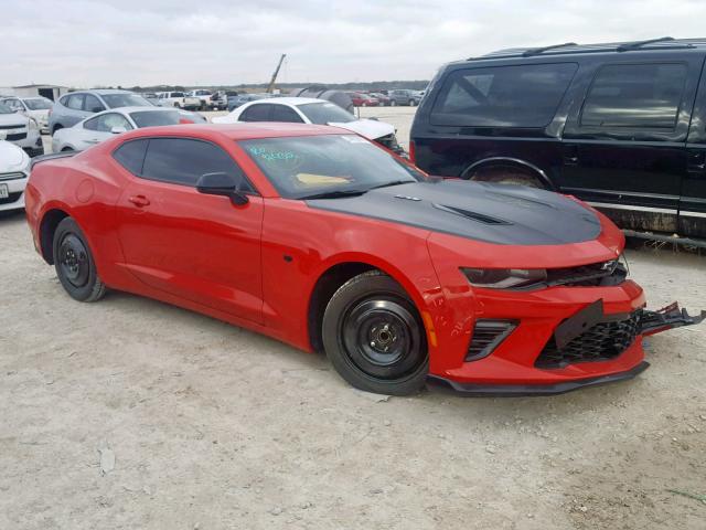 1G1FE1R71H0181972 - 2017 CHEVROLET CAMARO SS RED photo 1