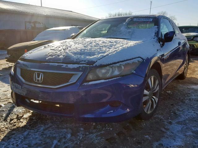 1HGCS113X8A009043 - 2008 HONDA ACCORD LX- BLUE photo 2