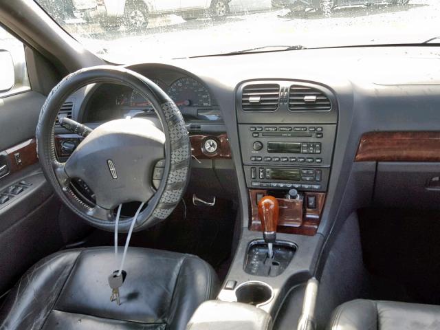 1LNHM86S92Y712618 - 2002 LINCOLN LS SILVER photo 9