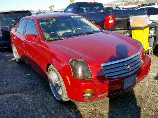 1G6DP567X50217029 - 2005 CADILLAC CTS HI FEA BURGUNDY photo 1