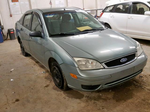 1FAFP34N46W221139 - 2006 FORD FOCUS ZX4 GREEN photo 1