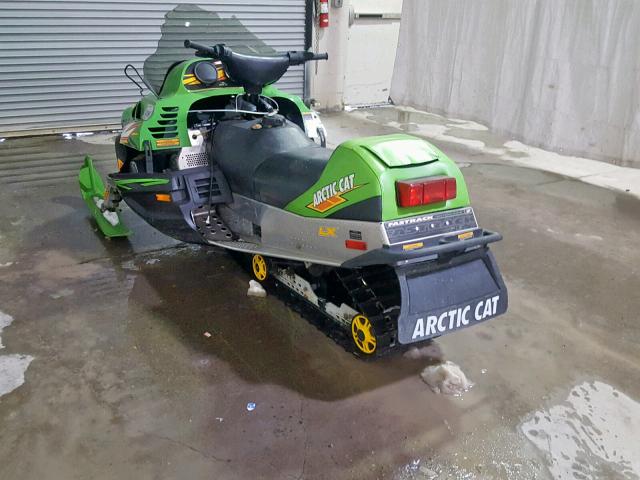 4UF04SNW44T104467 - 2004 ARCTIC CAT 440 GREEN photo 3