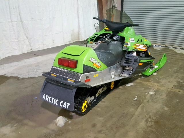 4UF04SNW44T104467 - 2004 ARCTIC CAT 440 GREEN photo 4