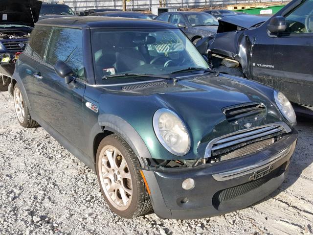 WMWRE33516TJ35610 - 2006 MINI COOPER S GREEN photo 1