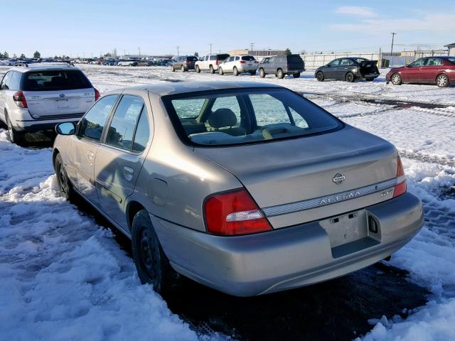 1N4DL01D31C207207 - 2001 NISSAN ALTIMA XE GOLD photo 3