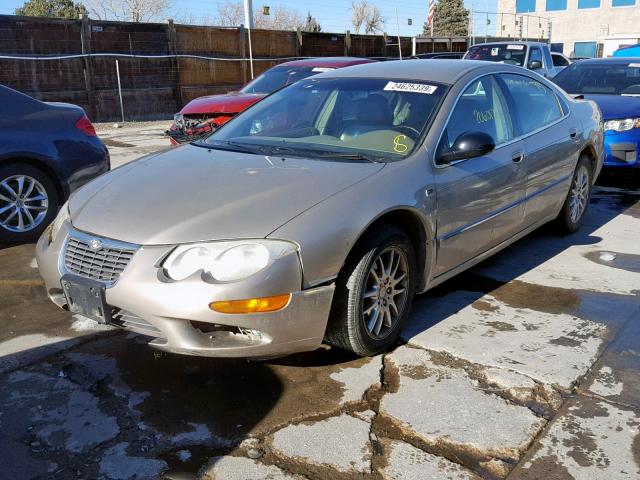 2C3AE66GX2H166266 - 2002 CHRYSLER 300M TAN photo 2