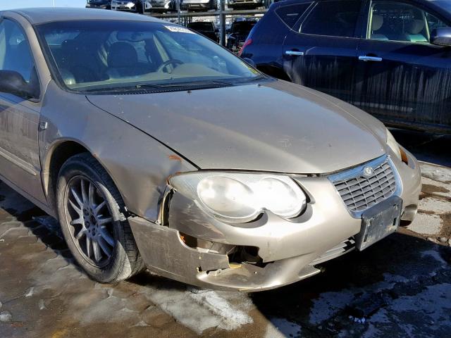 2C3AE66GX2H166266 - 2002 CHRYSLER 300M TAN photo 9