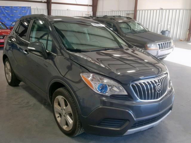 KL4CJASB3GB579234 - 2016 BUICK ENCORE GRAY photo 1