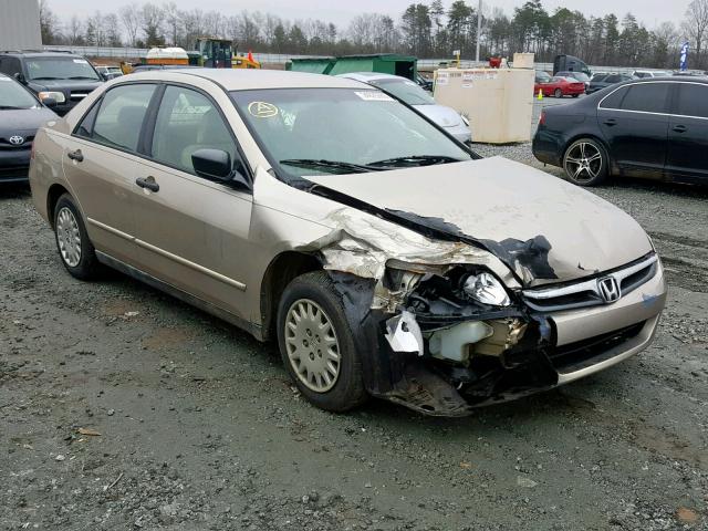 1HGCM56147A013564 - 2007 HONDA ACCORD VAL GOLD photo 1