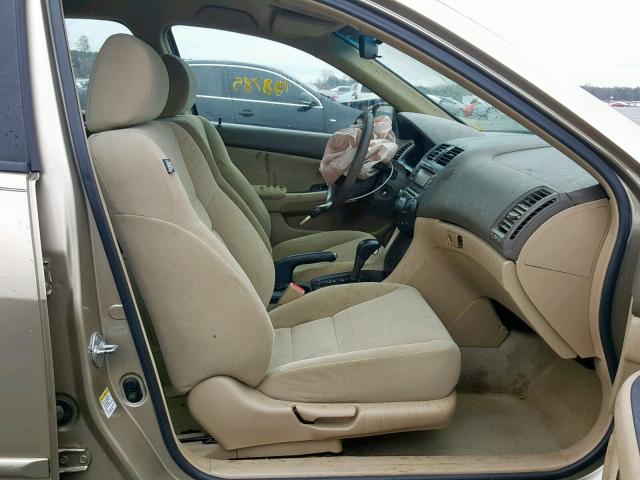 1HGCM56147A013564 - 2007 HONDA ACCORD VAL GOLD photo 5