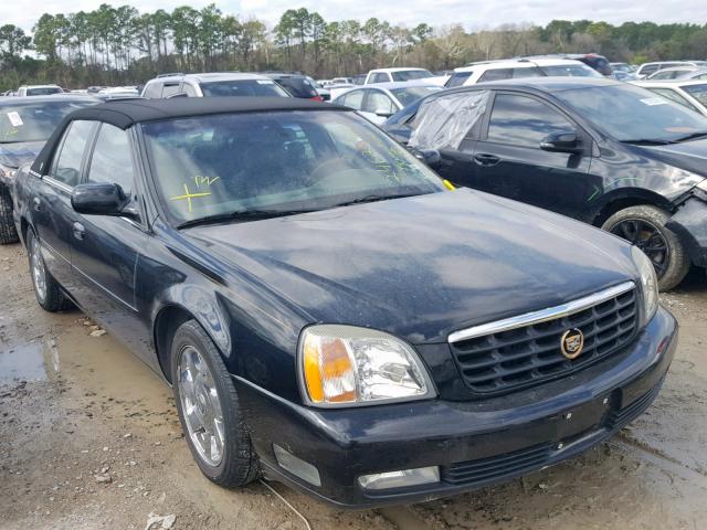 1G6KF57952U124692 - 2002 CADILLAC DEVILLE DT BLACK photo 1