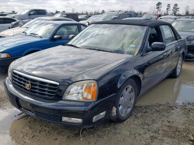 1G6KF57952U124692 - 2002 CADILLAC DEVILLE DT BLACK photo 2