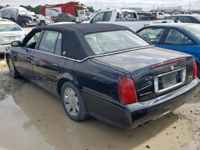 1G6KF57952U124692 - 2002 CADILLAC DEVILLE DT BLACK photo 3