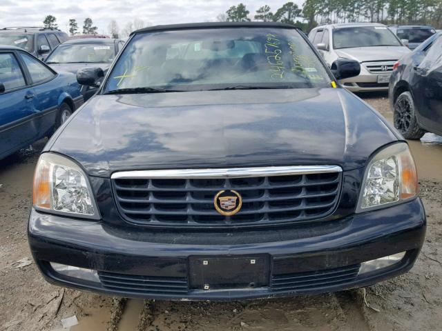 1G6KF57952U124692 - 2002 CADILLAC DEVILLE DT BLACK photo 9