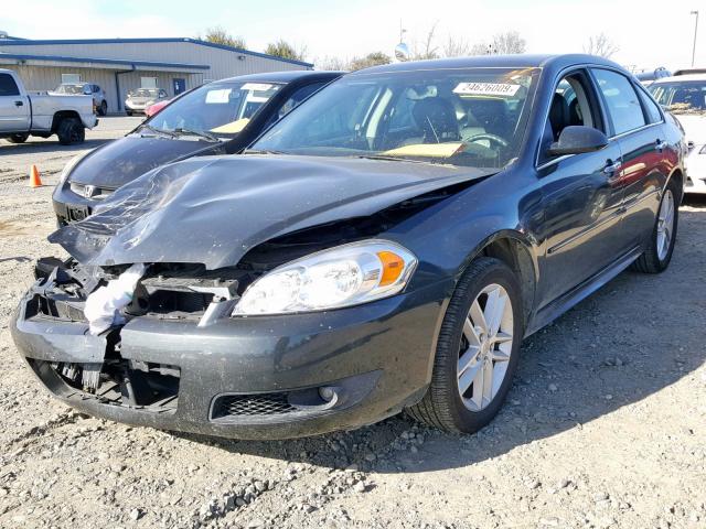 2G1WC5E34G1145177 - 2016 CHEVROLET IMPALA LIM GRAY photo 2