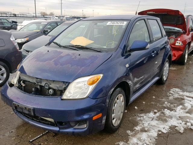 JTKKT624960149964 - 2006 TOYOTA SCION XA BLUE photo 2