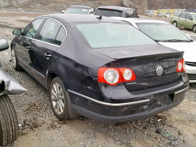 WVWJM7AN4AE161080 - 2010 VOLKSWAGEN PASSAT KOM BLACK photo 3