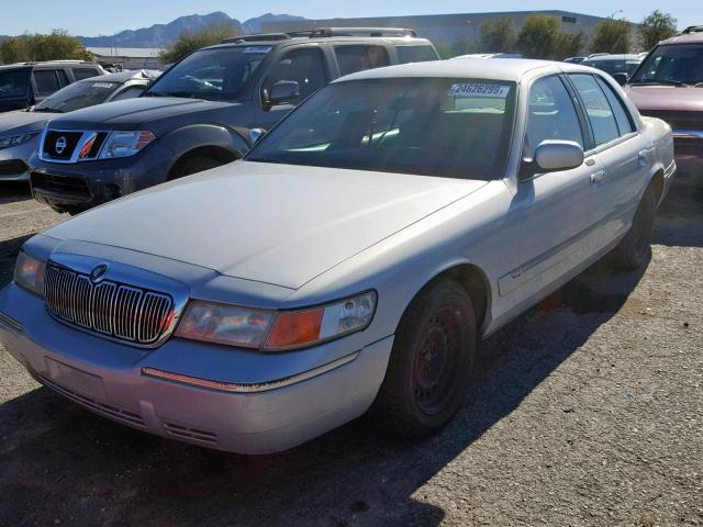 2MEFM74W01X649501 - 2001 MERCURY GRAND MARQ GRAY photo 2