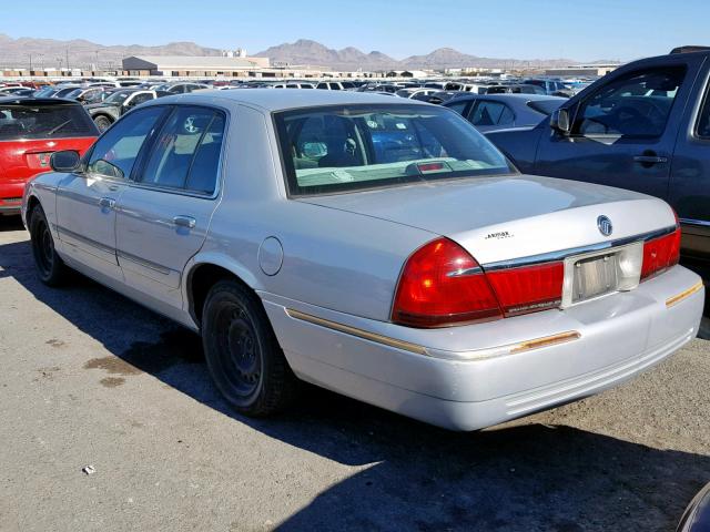 2MEFM74W01X649501 - 2001 MERCURY GRAND MARQ GRAY photo 3