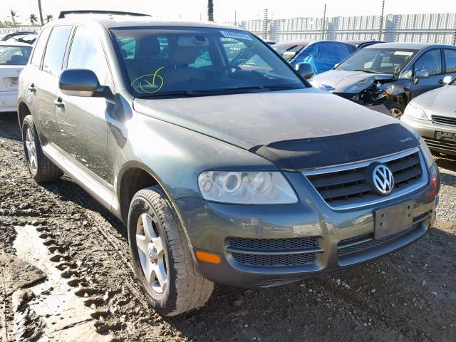 WVGZG77LX5D030663 - 2005 VOLKSWAGEN TOUAREG 3. GREEN photo 1