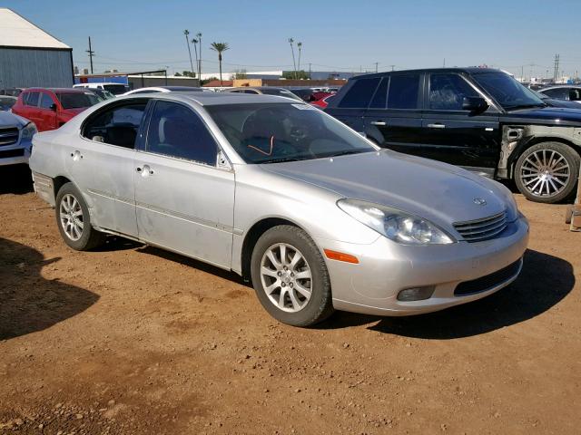 JTHBF30G925032763 - 2002 LEXUS ES 300 SILVER photo 1