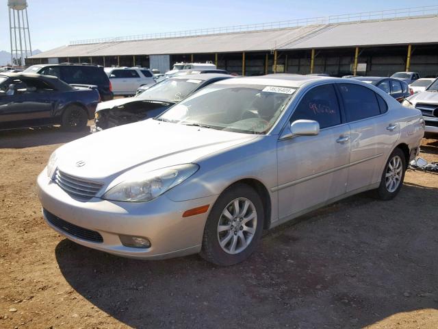 JTHBF30G925032763 - 2002 LEXUS ES 300 SILVER photo 2