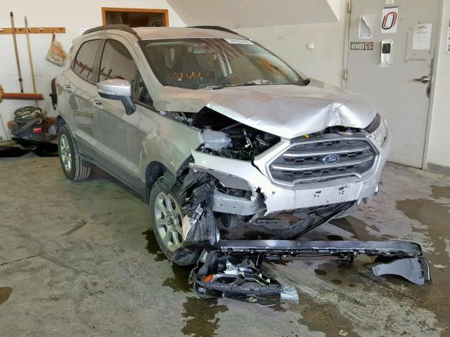 MAJ6P1UL4JC215192 - 2018 FORD ECOSPORT S SILVER photo 1