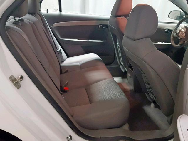 1G1ZA5EUXCF347472 - 2012 CHEVROLET MALIBU LS WHITE photo 6