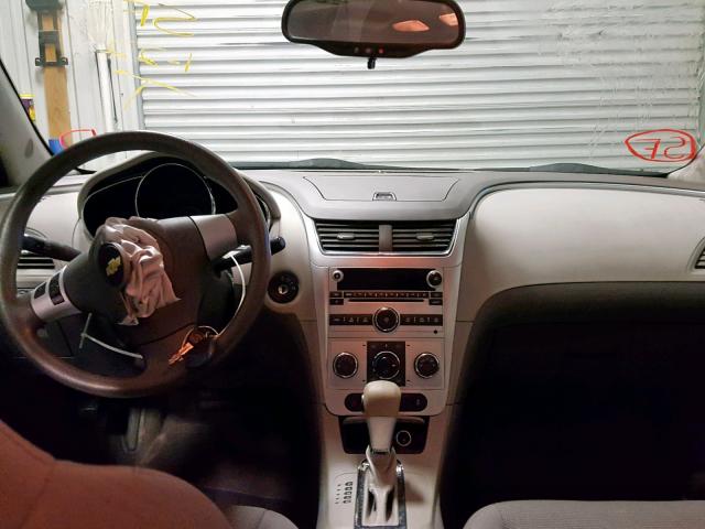 1G1ZA5EUXCF347472 - 2012 CHEVROLET MALIBU LS WHITE photo 9