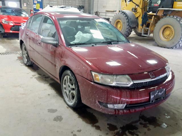 1G8AL52FX4Z133242 - 2004 SATURN ION LEVEL BURGUNDY photo 1
