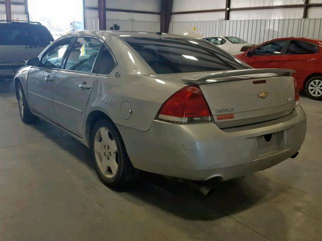 2G1WD58C369184478 - 2006 CHEVROLET IMPALA SUP 银色 照片 3